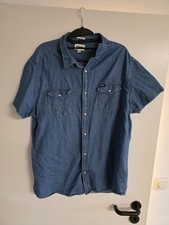 Wrangler Hemd XL Jeansoptik