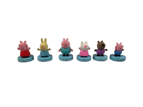 Peppa pig stempel - 6er, set