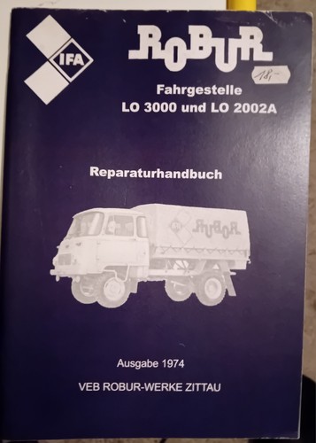 Robur fahrgestell 3000 und - 3000,