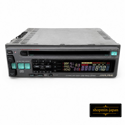 Alpine cda 7843j - cda-7843j, 1din
