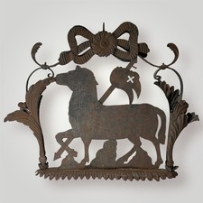 Wirtshausschild "Zum Lamm"