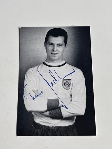 Franz beckenbauer autogramm - beckenbauer,