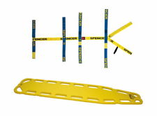 Spineboard XTRA mit Gurtspinne Spider Strap SET für Feuerwehr Rettungsdienst TH