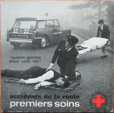 45T EP TEPPAZ 101 ERSTE HILFE ROTES KREUZ Foto AUTO DS KOMBI KRANKENWAGEN