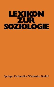 Lexikon zur soziologie buch - lexikon, soziologie.