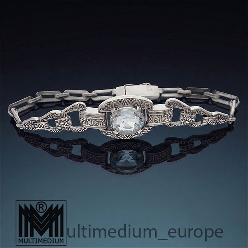 Art deco laurin silber armband - deco,