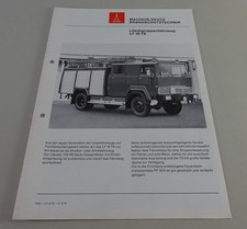 Prospekt Magirus-Deutz LKW LF