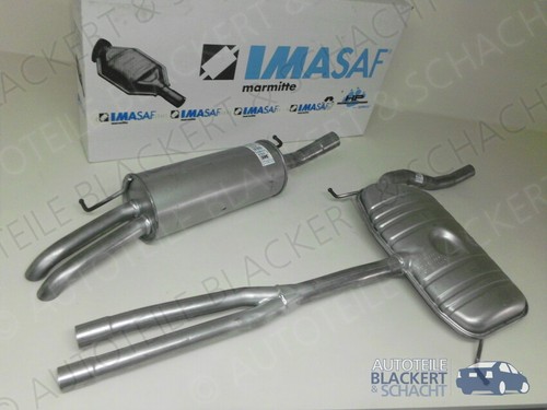 Imasaf auspuff komplett kat - imasaf,