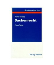 Sachenrecht, Schapp, Jan
