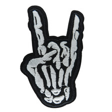 Heavy Metal Hand Aufnäher