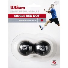 Wilson Staff Squashbälle Rot