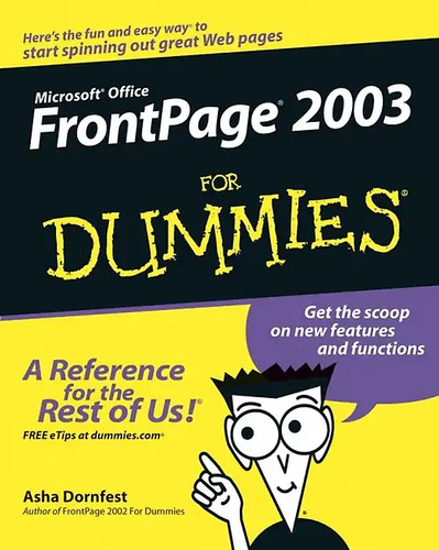 Front page 2003 for dummies - page,