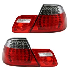 LED Rückleuchten Set für BMW E46 Coupe Bj. 2003-2006 Rot/Chrom