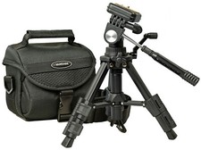 Foto Tasche Vantage Set mit kompaktem Reise Stativ für Canon EOS