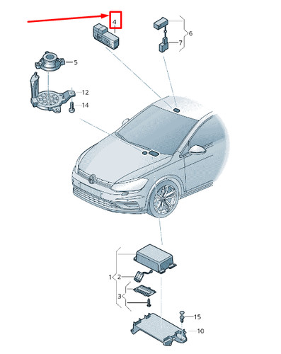 Neu handy steuergerät für - fÜr, vw