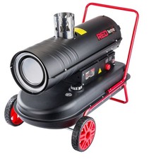 Ölheizgerät 30kW Heizkanone Diesel/Heizöl mobil Werkstatt Baustelle Thermostat