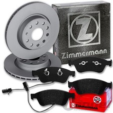 ZIMMERMANN BREMSSCHEIBEN 360mm + BELÄGE VORNE für AUDI A8 4E + VW PHAETON