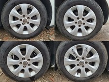 4x Alufelge 16 Zoll 5x115 Opel