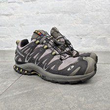 Salomon XA Pro 3D Ultra grau Damen Trail Wandern Walking Schuh Turnschuhe Größe 4 UK