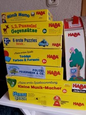 8 HABA  Spiele für Kleinsten