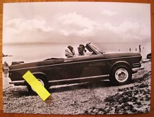 Pressefoto BMW 700 Cabrio 1961-64 press photo Werksfoto brochure Prospekt Foto