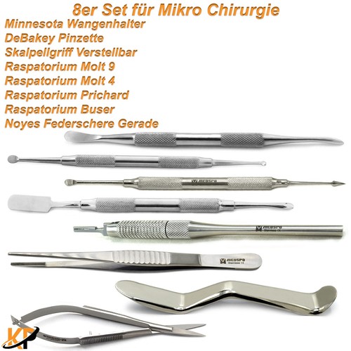 Mikrochirurgie set raspatorium - mikrochirurgie,