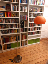 Space Age Bogenlampe Orange