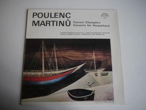 Poulenc martinu concerto - /,