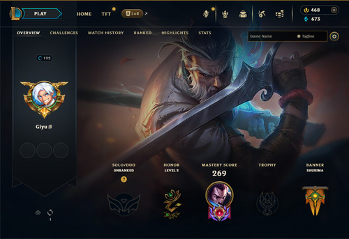 Riot account league - league, of