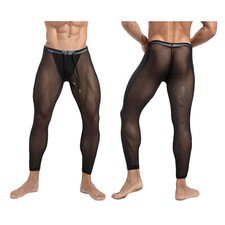 DE Herren Hosen Skinny Strumpfhosen Niedrige Taille Hose Gymnastik Boden Sport
