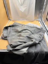 IKEA VILBORG 2 Gardinenschals (abdunk.), grau/mit Gardinenband, 145x300 cm