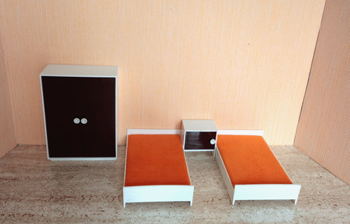 Schlafzimmer puppenstuben - schlafzimmer,