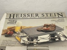 Heisser Stein Frieling  Essvergnügen Hochwertiger Naturstein zum  Grillen