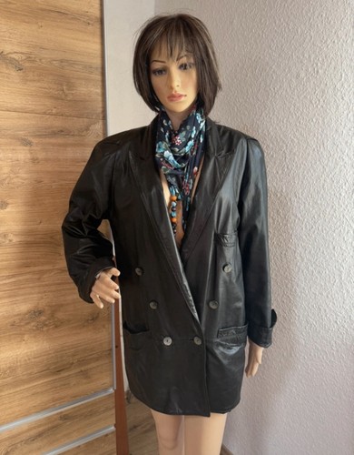 Vintage ect leder jacke - vintage,