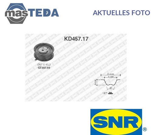 Kd45717 zahnriemensatz set kit - set,