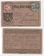 18956 flugpost rhein und - flugpost, am