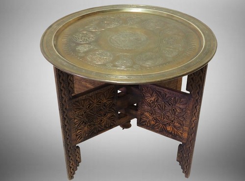 Orient messing tisch - Ø,