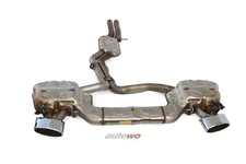 4K0253181CC Audi RS6/RS7 C8/4K Serien-Abgasanlage Endrohre silber