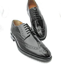 NEUE L.Lambertazzi Full Brogue Derby-40-RAHMENGENÄHT-Neupreis 199€-Klassik