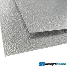 Aluminium Strukturblech 1,0mm stark Stucco dessiniert Reparaturblech Hitzeblech