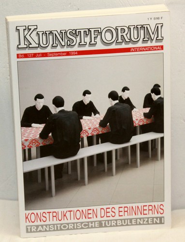 Kunstforum international - kunstforum,