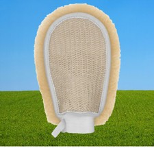 Mattes Lammfell Putzhandschuh