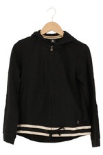 MARINA YACHTING Damen Trainingsjacke Gr. 36/S Schwarz Sportlich Kapuze