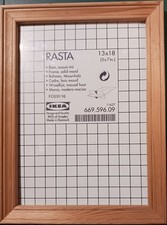 Bilderrahmen Ikea RASTA  13 x 18 cm Holz