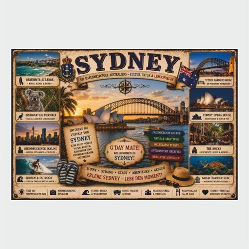 Blechschild sydney - blechschild,