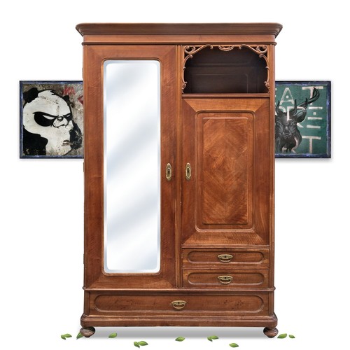 Schrank kasten antik - schrank,