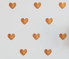 72 glitzernde Herz Aufkleber