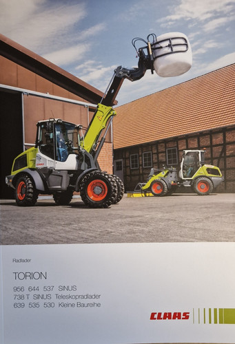 Claas landmaschinen prospekt - claas,