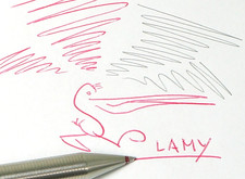 LAMY Duo-Pen 2 Fach Kugelschreiber + Druckbleistift, Edelstahl Gehäuse.   (F50A)
