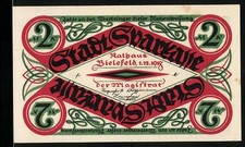 Notgeld Bielefeld 1918, 2